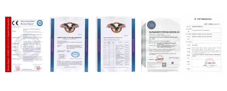 Arm Sling Support Certificate